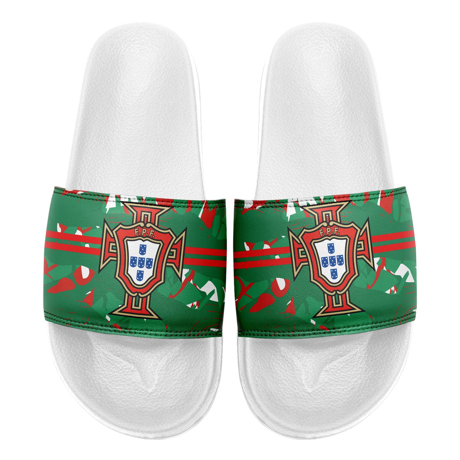 Custom Portugal 2026 World Cup Sneakers DIY Country Flag Running Shoes Lightweight Sport Shoes Gift for Football Fans Personalized Team Name and Logo FN056-F020034-4