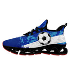 Custom Uruguay 2026 World Cup Sneakers DIY Country Flag Running Shoes Lightweight Sport Shoes Gift for Football Fans Personalized Team Name and Logo FN003XD-F009085-2
