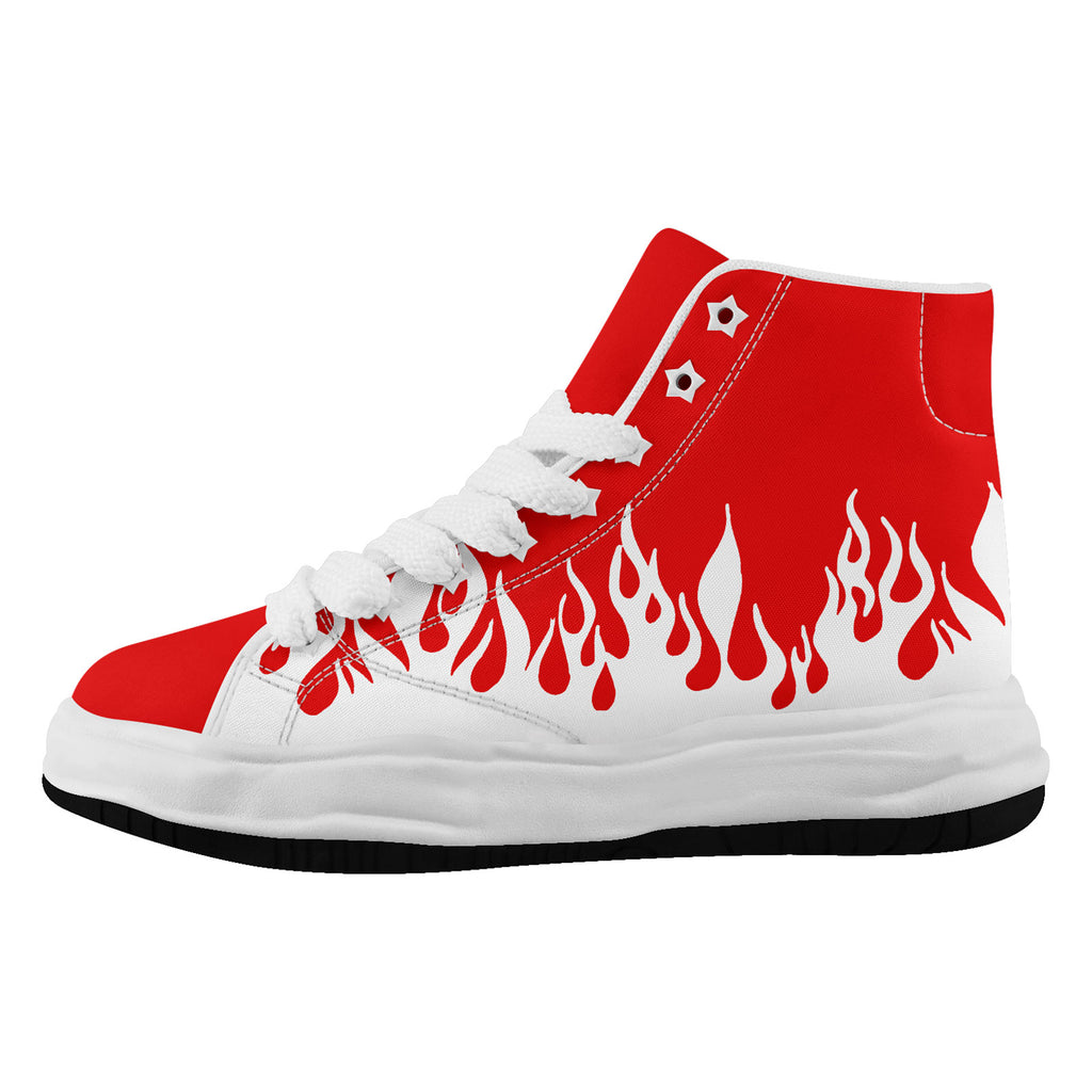 Custom White Red New York Football Jersey and Firesoul Sports Shoes Combo Offer Personalized Combo ZH-D020273-21