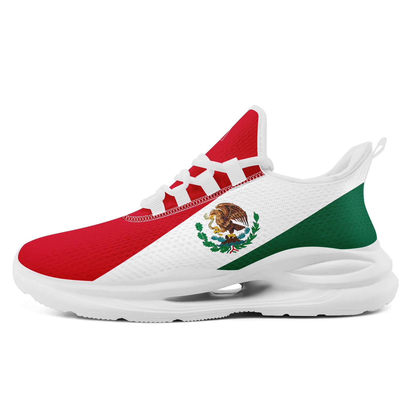 Custom 2026 World Cup Mexico Sneakers DIY Country Flag Running Shoes Lightweight Sport Shoes Gift for Football Fans Personalized Team Name and Logo FN079-F023046-4