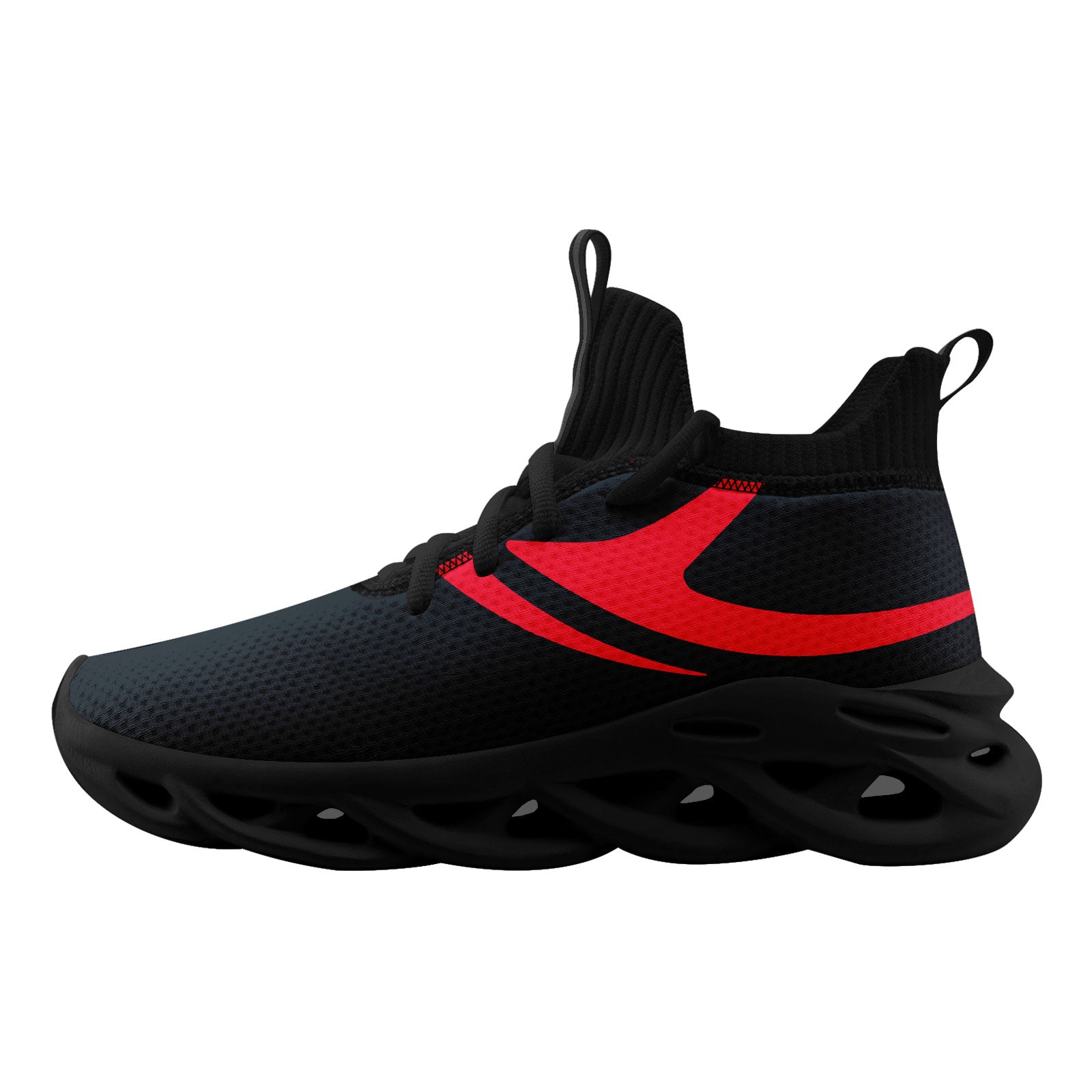 Custom Blue Houston Football Jersey and Sports Shoes Combo Offer Personalized Combo ZH-D025008-10