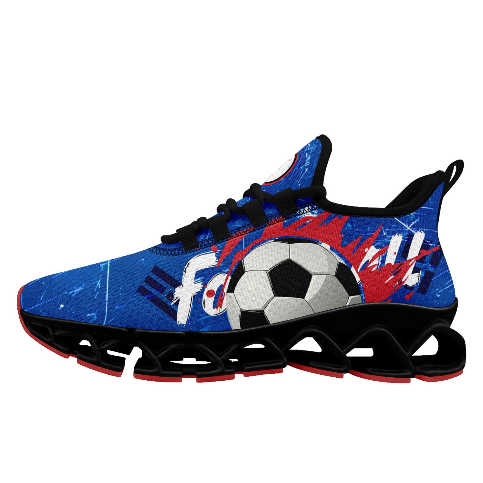 Custom South Korea 2026 World Cup Sneakers DIY Country Flag Running Shoes Lightweight Sport Shoes Gift for Football Fans Personalized Team Name and Logo FN003XD-F009063-3