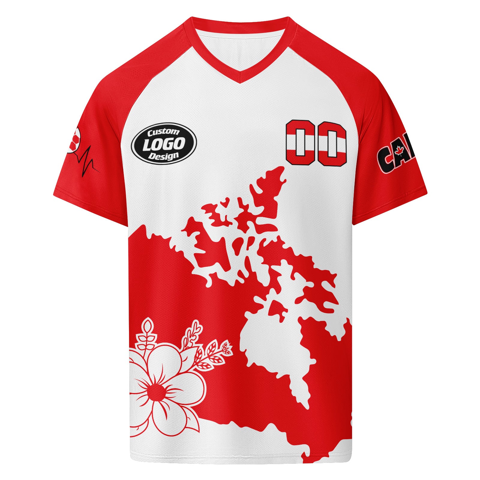 Custom Canada 2026 World Cup Football Shirt Customized Soccer Jersey for Fans Add Your Name & Number FZ190-F023094-5