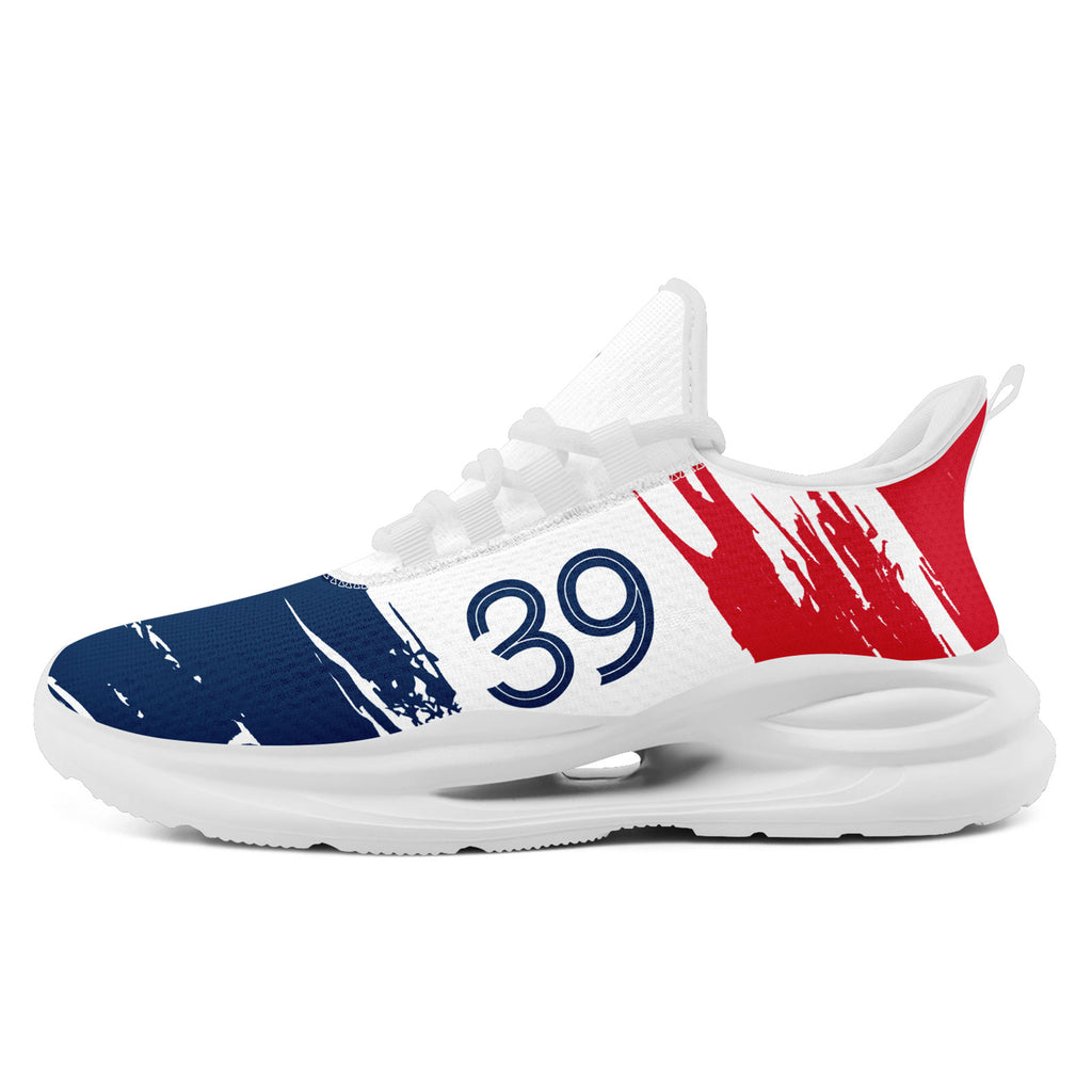 Custom France 2026 World Cup Sneakers DIY Country Flag Running Shoes Lightweight Sport Shoes Gift for Football Fans Personalized Team Name and Logo FN079-F020045-5