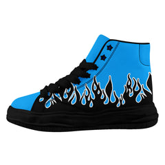 Custom Black Blue Carolina Firesoul Shoes Personalized Sneaker FN039-D020272-5