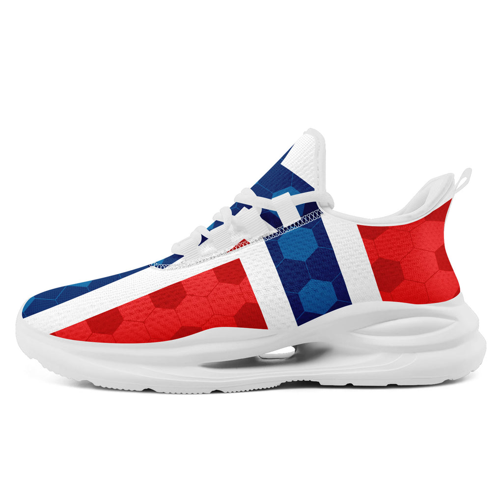 Custom 2026 World Cup Norway Sneakers DIY Country Flag Running Shoes Lightweight Sport Shoes Gift for Football Fans Personalized Team Name and Logo FN079-F027070-1