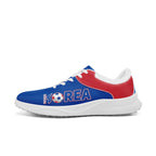 Custom South Korea 2026 World Cup Sneakers DIY Country Flag Running Shoes Lightweight Sport Shoes Gift for Football Fans Personalized Team Name and Logo FN062-F009110-1