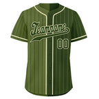 Custom Stripe Fashion Personalized Authentic Baseball Jersey BSBJ01-E06043-21