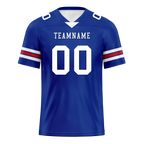 Custom Blue Classic Style Personalized Authentic Football Jersey FBJ02-bd0a70aa