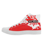 Custom 2026 World Cup Canada Sneakers DIY Country Flag Running Shoes Lightweight Sport Shoes Gift for Football Fans Personalized Team Name and Logo FN024-F023064-5