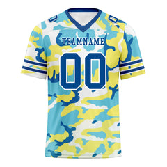 Custom Camo Personalized Authentic Football Jersey FBJ02-D06118