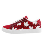 Custom Canada 2026 World Cup Sneakers DIY Country Flag Running Shoes Lightweight Sport Shoes Gift for Football Fans Personalized Team Name and Logo FN023-F020031-2