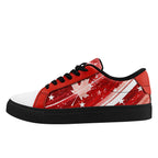 Custom Canada 2026 World Cup Sneakers DIY Country Flag Running Shoes Lightweight Sport Shoes Gift for Football Fans Personalized Team Name and Logo FN023-F020031-5