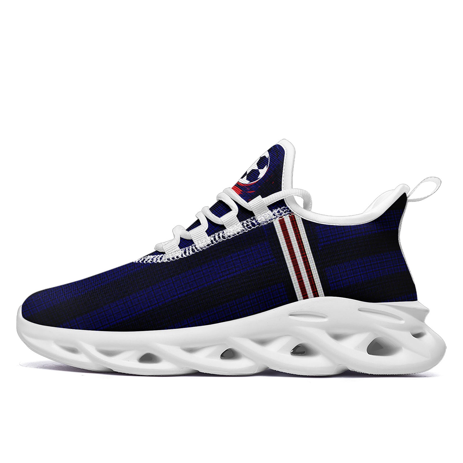 Custom France 2026 World Cup Sneakers DIY Country Flag Running Shoes Lightweight Sport Shoes Gift for Football Fans Personalized Team Name and Logo FN003-F025037-3