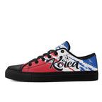 Custom South Korea 2026 World Cup Sneakers DIY Country Flag Running Shoes Lightweight Sport Shoes Gift for Football Fans Personalized Team Name and Logo FN027-F009081-2