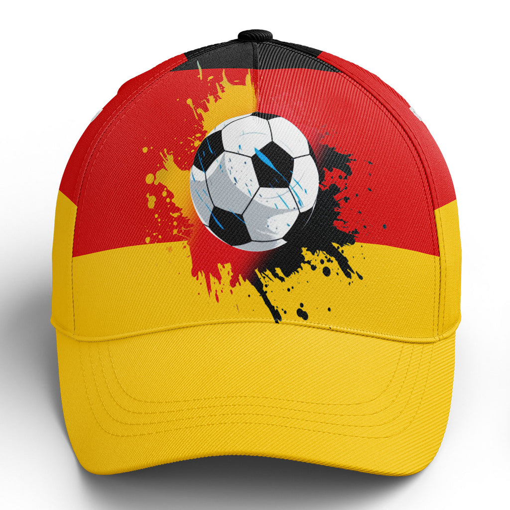 Personalized 2026 Germany Soccer Fan Hat - Add Your Name & Design Custom 2026 Football Tournament Hat YW061-F028095-4
