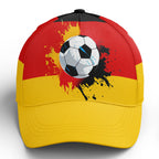 Personalized 2026 Germany Soccer Fan Hat - Add Your Name & Design Custom 2026 Football Tournament Hat YW061-F028095-4