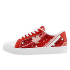 Custom Canada 2026 World Cup Sneakers DIY Country Flag Running Shoes Lightweight Sport Shoes Gift for Football Fans Personalized Team Name and Logo FN023-F020031-5