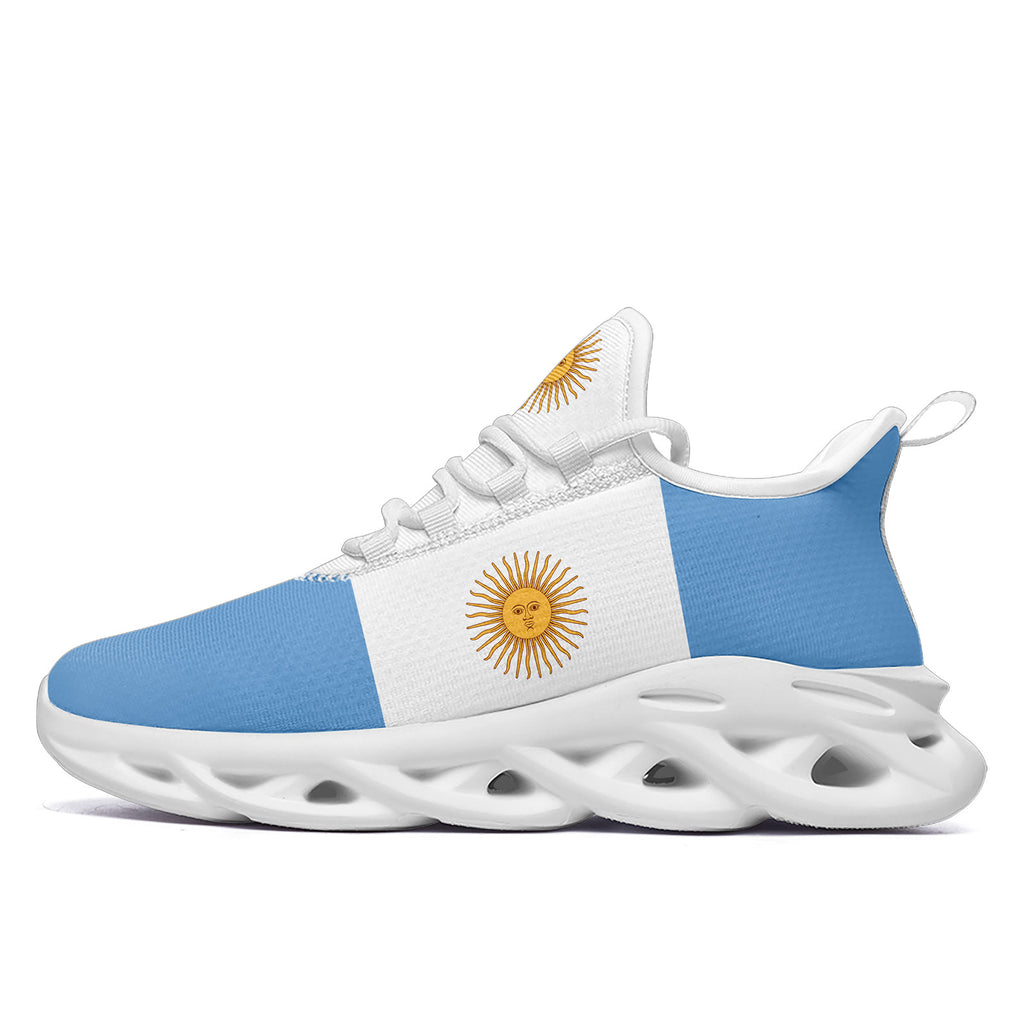 Custom 2026 World Cup Argentina Sneakers DIY Country Flag Running Shoes Lightweight Sport Shoes Gift for Football Fans Personalized Team Name and Logo FN027-F027044-1