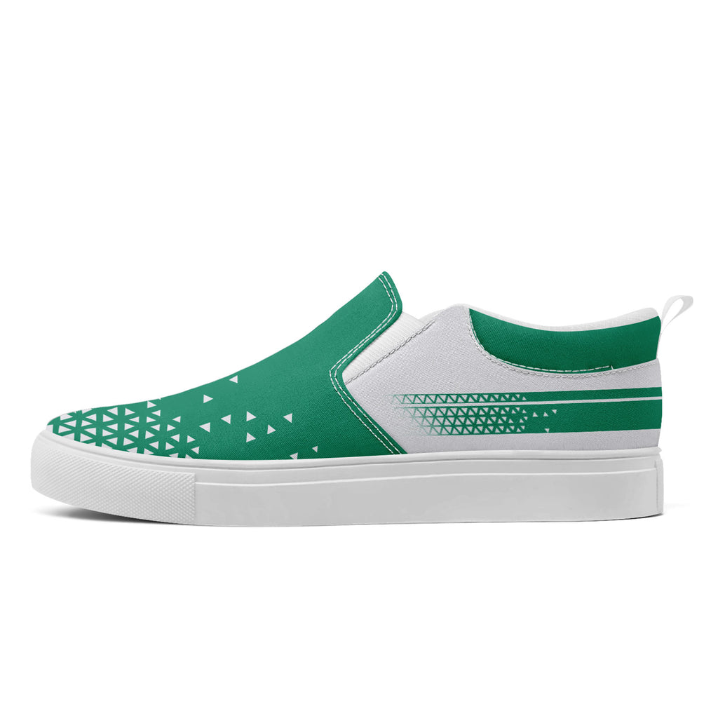 Custom Canvas Sneakers Personalized Slip On Shoes FN071-E023042-10