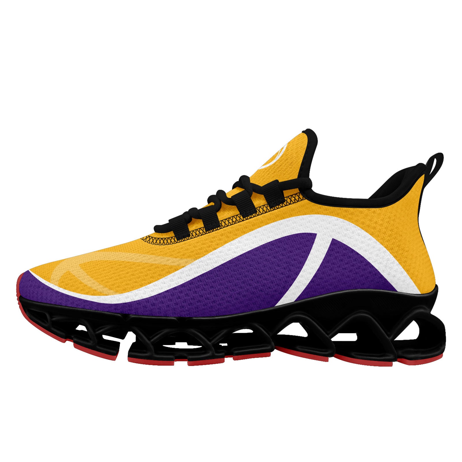 Custom Purple Yellow Maxsoul Shoes Personalized Sneaker FN003XD-D020391-7