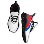 Custom South Korea 2026 World Cup Sneakers DIY Country Flag Running Shoes Lightweight Sport Shoes Gift for Football Fans Personalized Team Name and Logo FN003-F009130-3