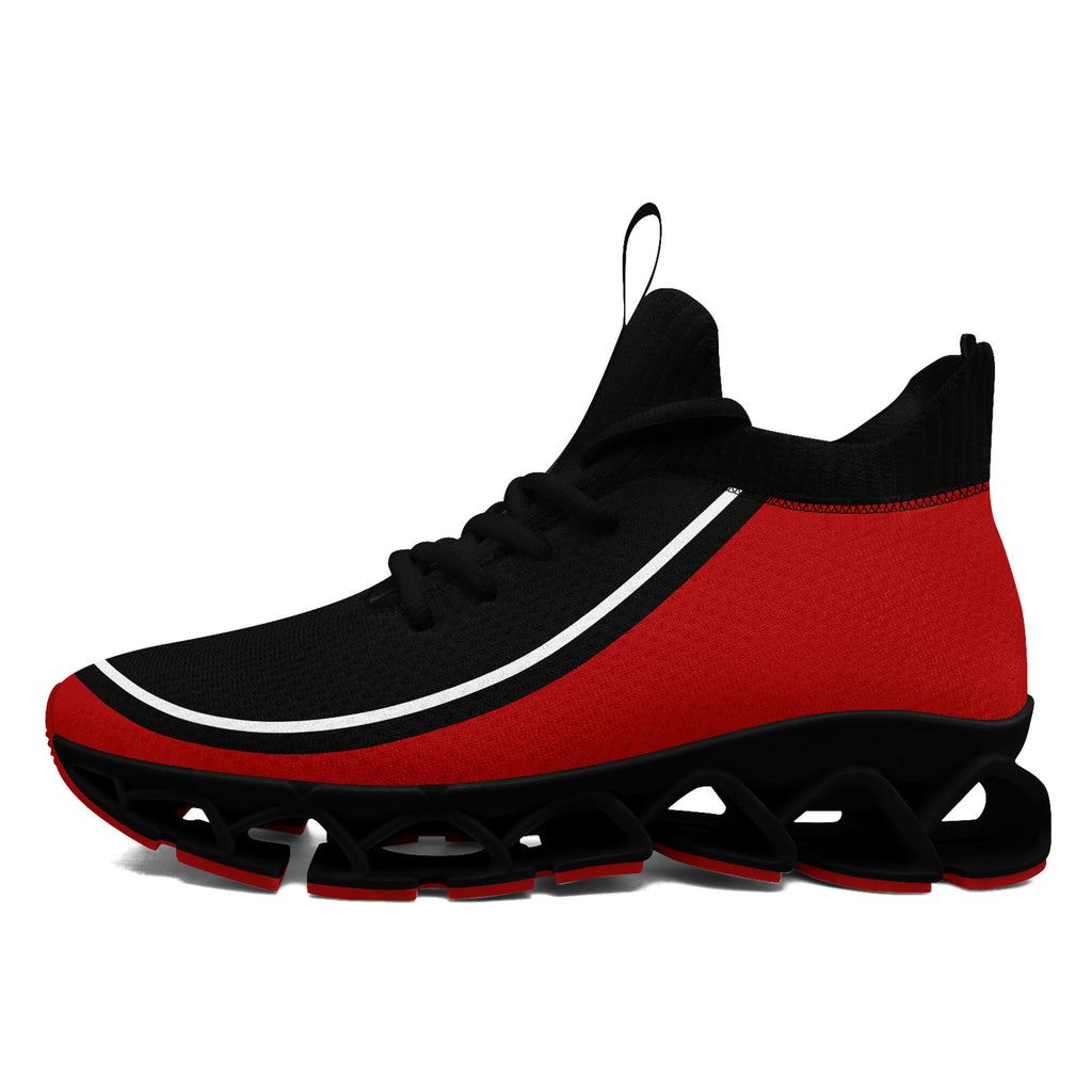 Custom Black Red Maxsoul Shoes Personalized Sneaker FN030XD-D020388-3