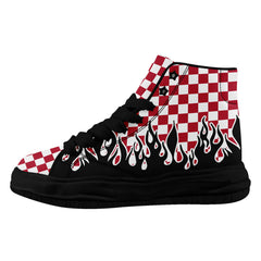 Custom Red Black Tampa Bay Firesoul Shoes Personalized Sneaker FN039-D020272-29