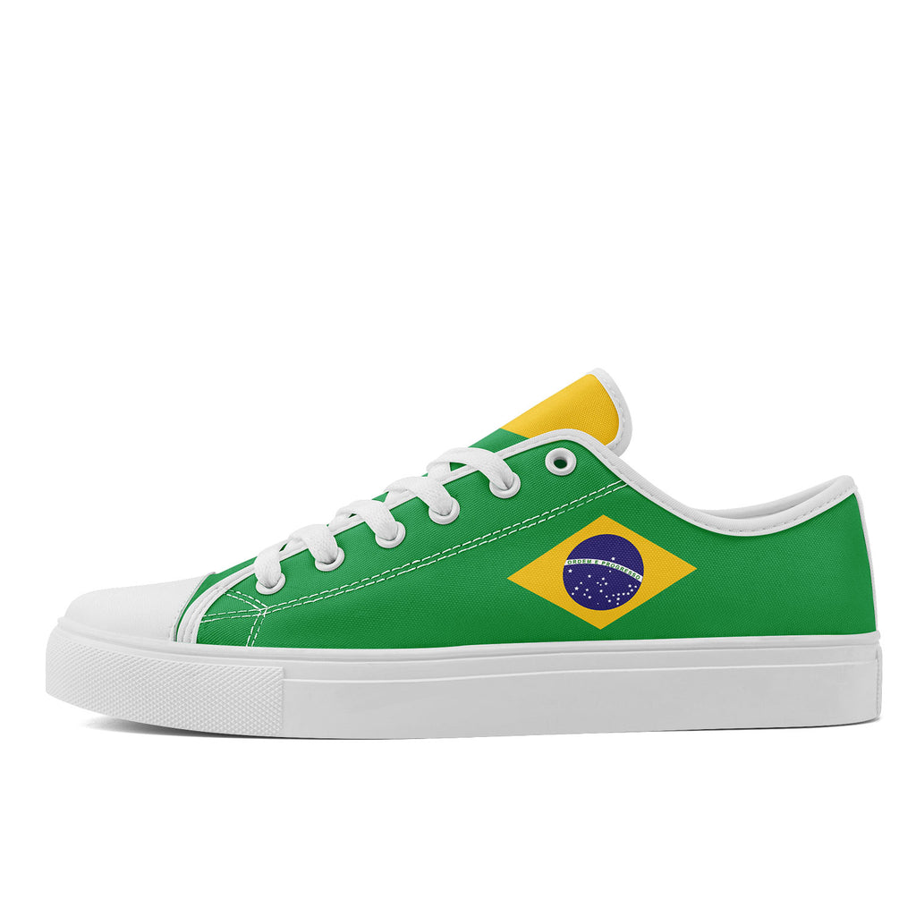 Custom 2026 World Cup Brazil Sneakers DIY Country Flag Running Shoes Lightweight Sport Shoes Gift for Football Fans Personalized Team Name and Logo FN027-F027054-1