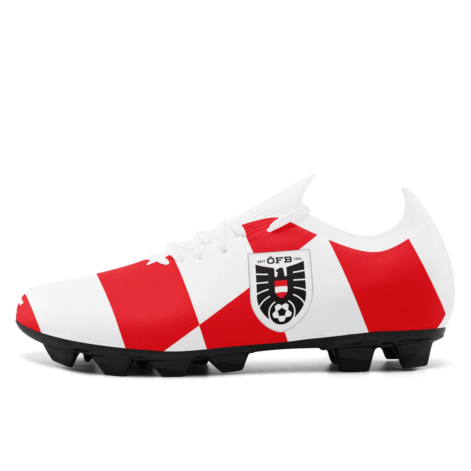 Custom Austria 2026 World Cup Sneakers DIY Country Flag Running Shoes Lightweight Sport Shoes Gift for Football Fans Personalized Team Name and Logo SC02-F020029-3