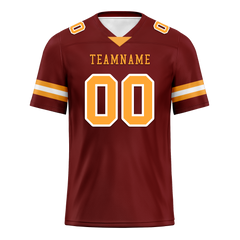 Custom Brown Classic Style Personalized Authentic Football Jersey FBJ02-bd0a70af