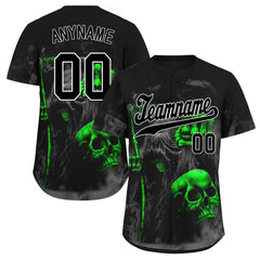 Custom Gothic Personalized Authentic Baseball Jersey BSBJ01-E06002