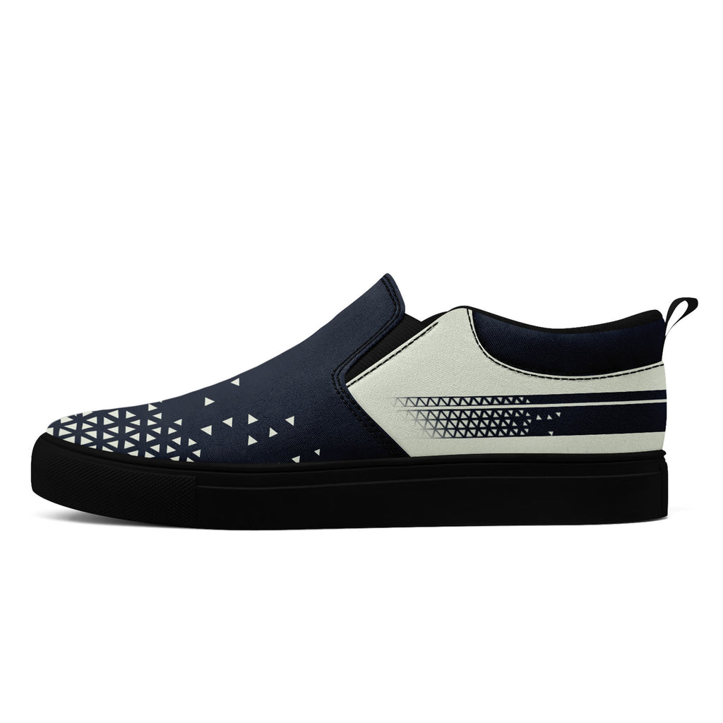 Custom Canvas Sneakers Personalized Slip On Shoes FN071-E023042-8