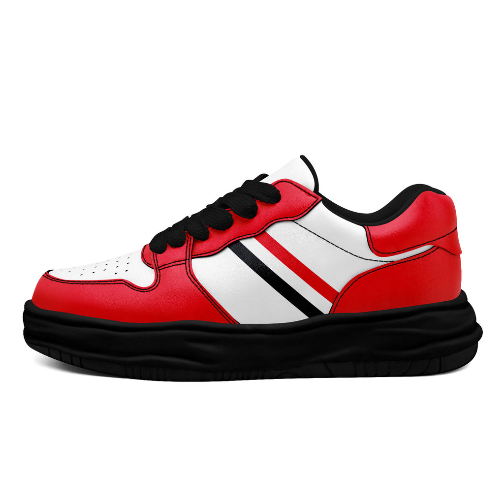 Custom Red Blue Houston Shoes Personalized Sneaker FN032-D020389-12