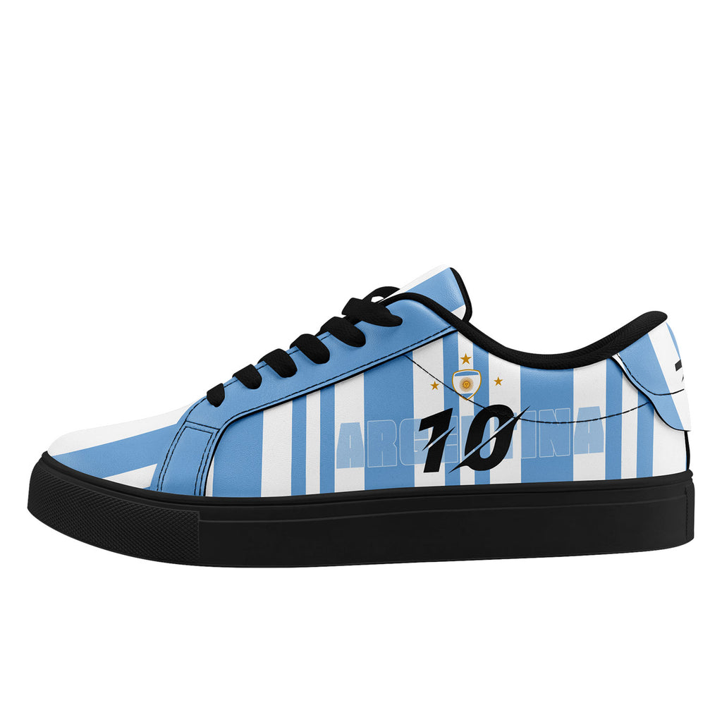 Custom 2026 World Cup Argentina Sneakers DIY Country Flag Running Shoes Lightweight Sport Shoes Gift for Football Fans Personalized Team Name and Logo FN023-F027051-5