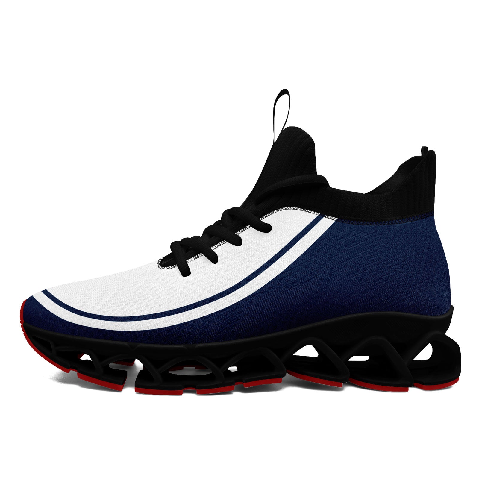 Custom Navy White Maxsoul Shoes Personalized Sneaker FN030XD-D020388-24