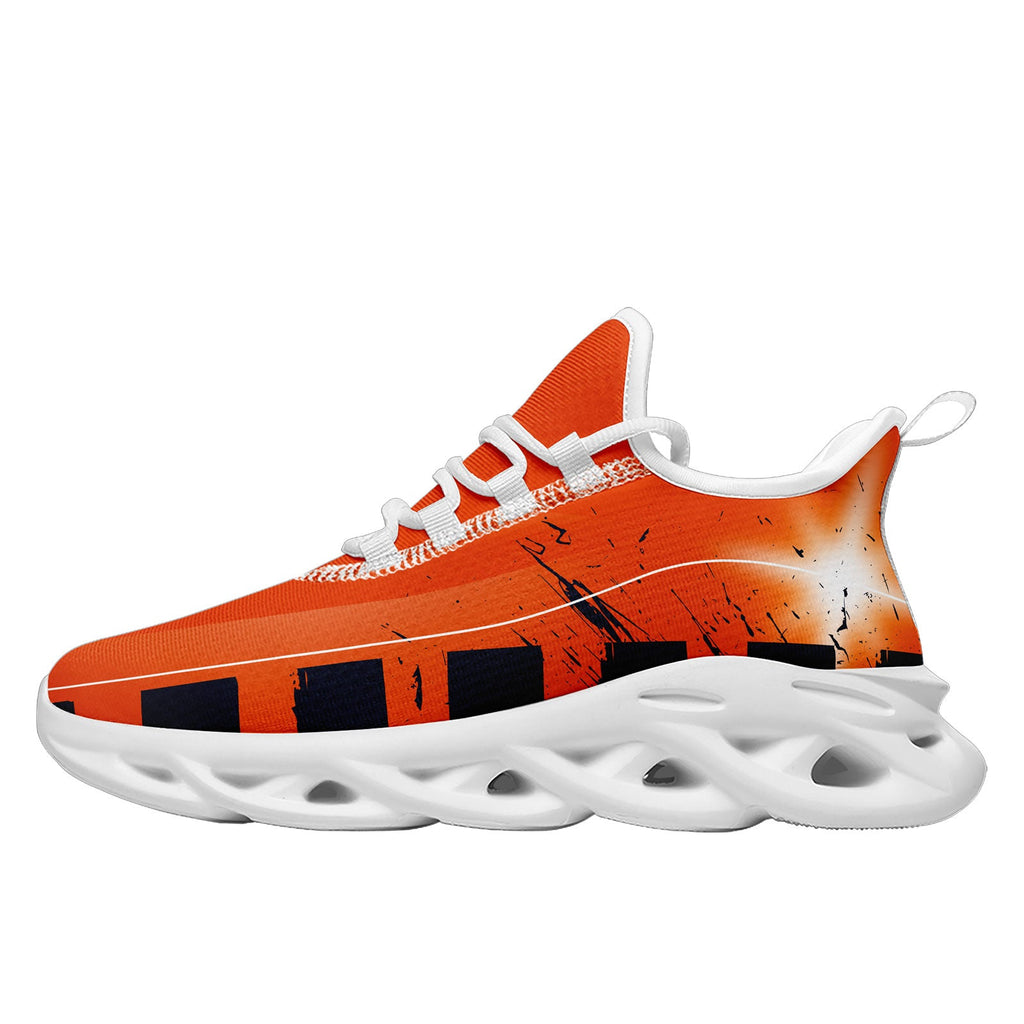 Custom Orange Blue Chicago Maxsoul Shoes Personalized Sneaker FN003-D020260-7 Custom Online