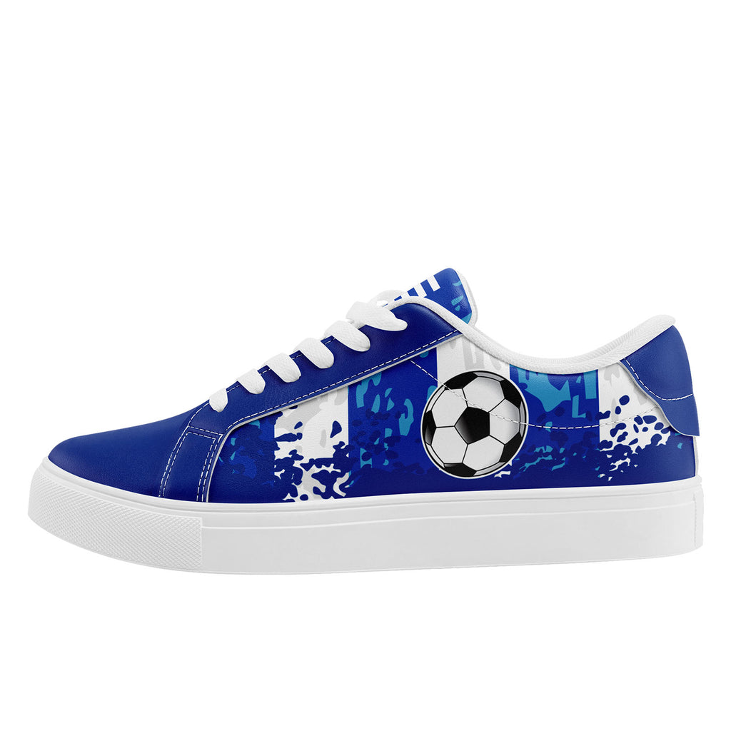 Custom Uruguay 2026 World Cup Sneakers DIY Country Flag Running Shoes Lightweight Sport Shoes Gift for Football Fans Personalized Team Name and Logo FN023-F009096-2