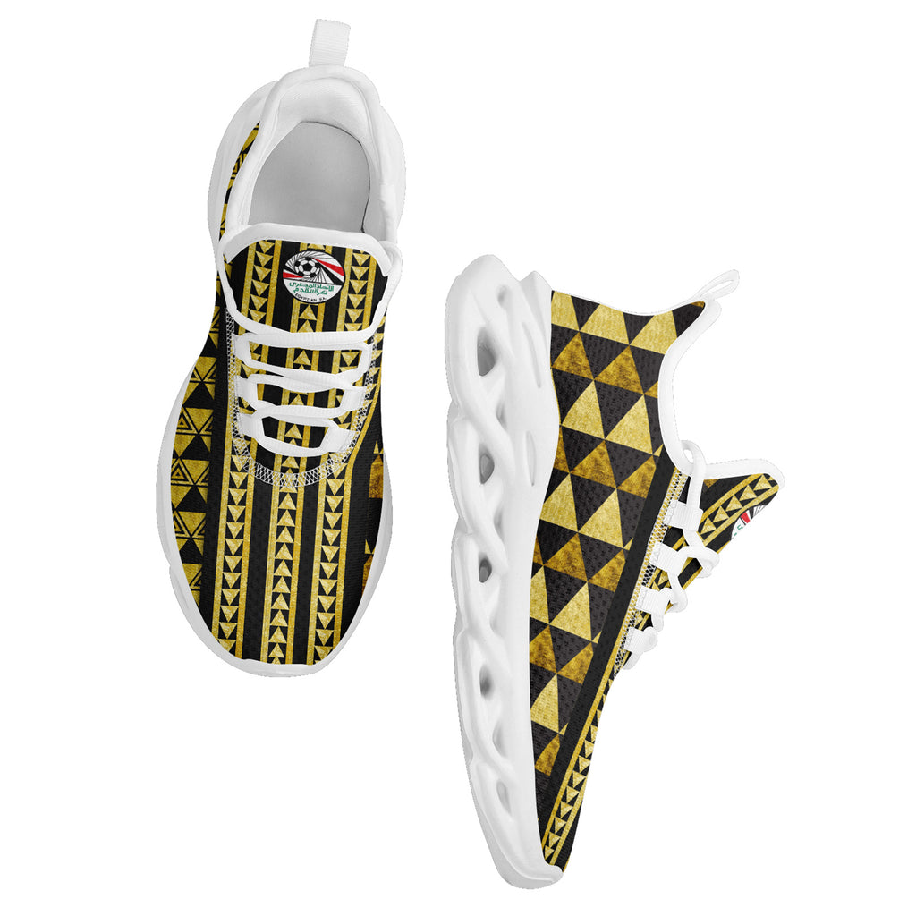 Custom Egypt 2026 World Cup Sneakers DIY Country Flag Running Shoes Lightweight Sport Shoes Gift for Football Fans Personalized Team Name and Logo FN003-F020041-4