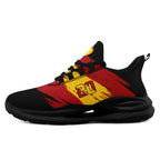 Custom 2026 World Cup Spain Sneakers DIY Country Flag Running Shoes Lightweight Sport Shoes Gift for Football Fans Personalized Team Name and Logo FN079-F023087-2