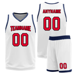 Custom White Bronze Washington City Edition Personalized Reversible Basketball Set Sports Basketball Jersey BBJ01R-D0610-30