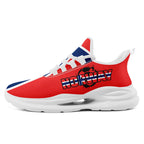 Custom 2026 World Cup Norway Sneakers DIY Country Flag Running Shoes Lightweight Sport Shoes Gift for Football Fans Personalized Team Name and Logo FN079-F027070-3