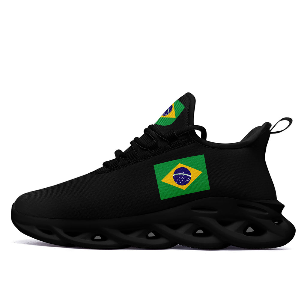 Custom 2026 World Cup Brazil Sneakers DIY Country Flag Running Shoes Lightweight Sport Shoes Gift for Football Fans Personalized Team Name and Logo FN003-F027045-3