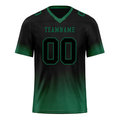 Custom Dark Geen Fade Fashion Personalized Authentic Football Jersey FBJ02-D06086