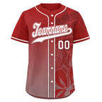Custom Red Classic Style Personalized Authentic Baseball Jersey BSBJ01-D020160-3