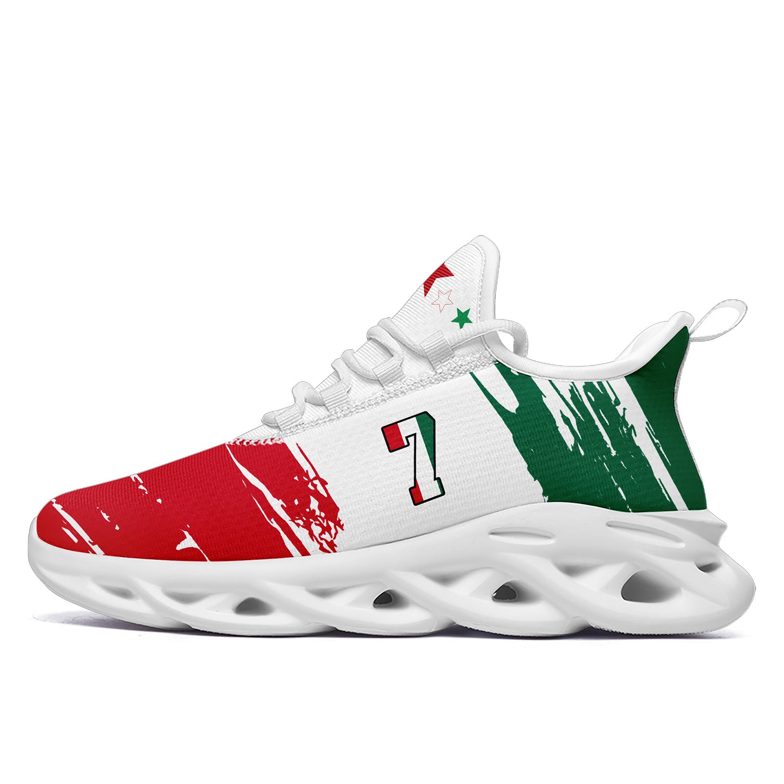 Custom 2026 World Cup Mexico Sneakers DIY Country Flag Running Shoes Lightweight Sport Shoes Gift for Football Fans Personalized Team Name and Logo FN003-F023078-7