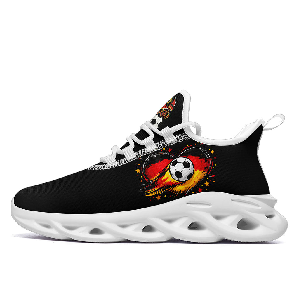Custom Germany 2026 World Cup Sneakers DIY Country Flag Running Shoes Lightweight Sport Shoes Gift for Football Fans Personalized Team Name and Logo FN003-F025035-6