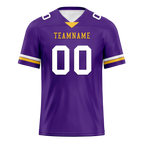 Custom Purple Classic Style Personalized Authentic Football Jersey FBJ02-bd0a7009