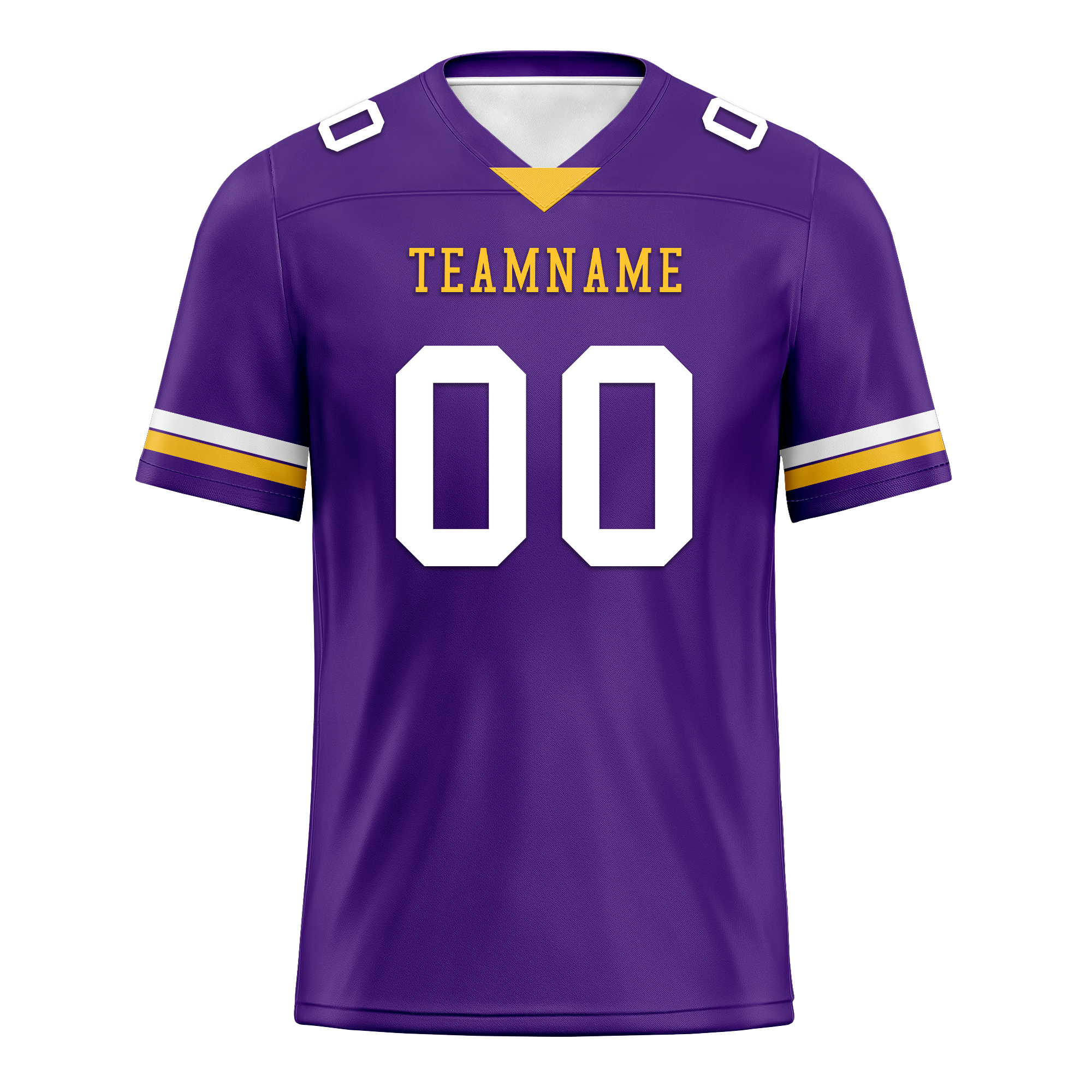 Custom Purple Classic Style Personalized Authentic Football Jersey FBJ02-bd0a7009