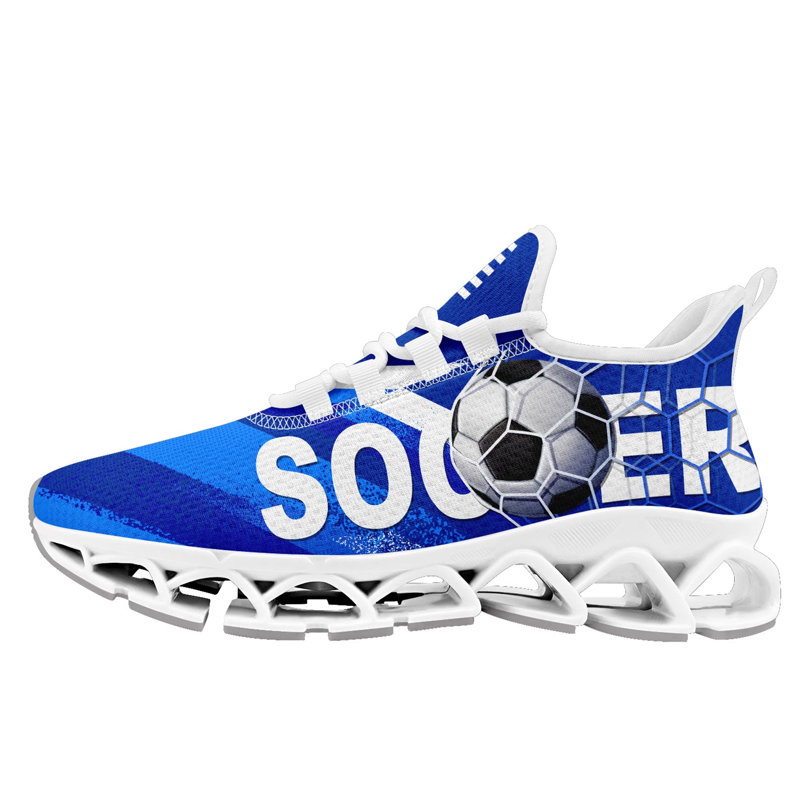 Custom Uruguay 2026 World Cup Sneakers DIY Country Flag Running Shoes Lightweight Sport Shoes Gift for Football Fans Personalized Team Name and Logo FN003XD-F009085-5
